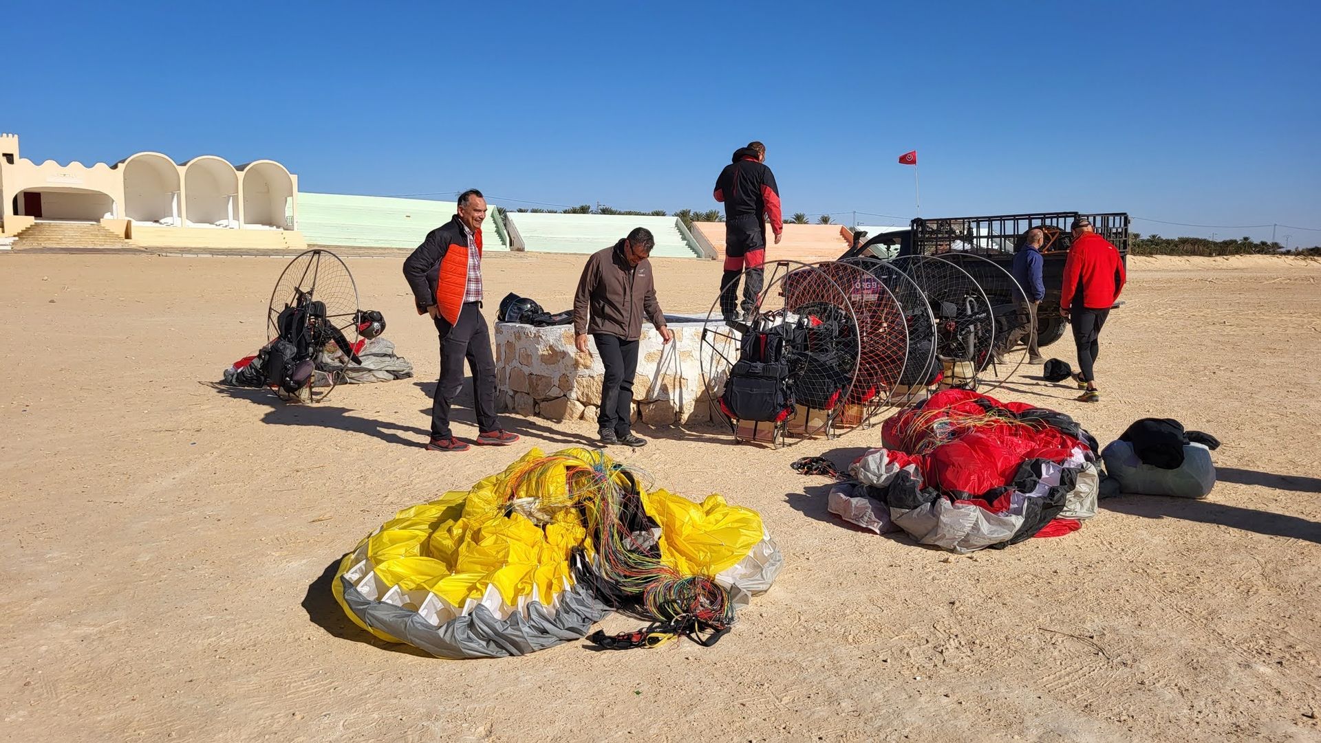 Paramoteur Sahara DesertFlow