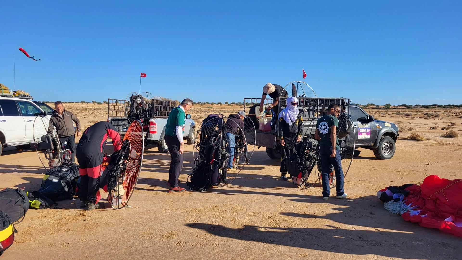 Paramoteur Sahara DesertFlow